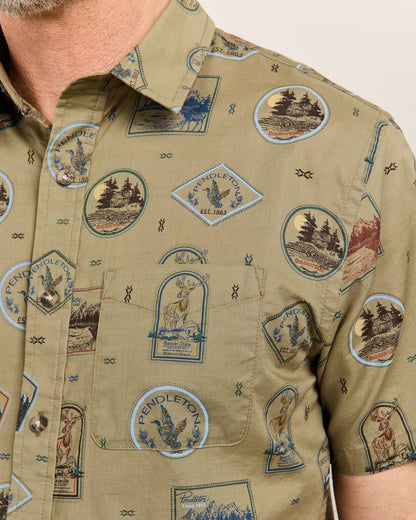 Men's Short-Sleeve National Park Shoreline Shirt - Pendleton Everyday