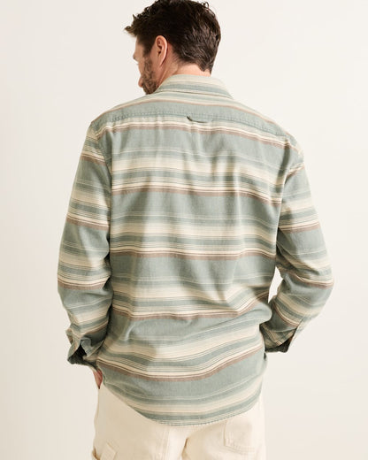 Shop Men's Long-Sleeve Stripe Beach Shack Cotton Shirt - Pendleton Deals