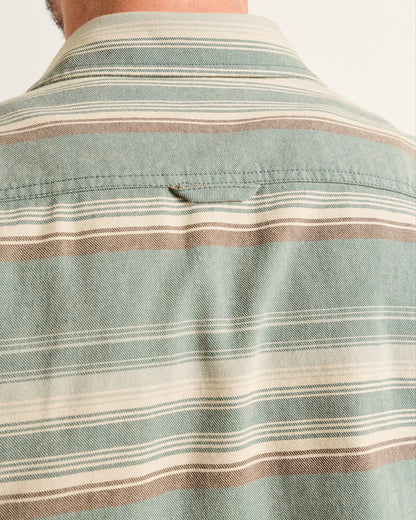 Shop Men's Long-Sleeve Stripe Beach Shack Cotton Shirt - Pendleton Deals