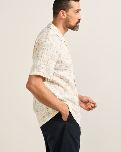 Men's Short-Sleeve Aloha Linen Camp Shirt - Pendleton Great Value