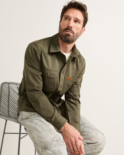 Shop Men's Versatile Long-Sleeve Coton Twill Work Shirt - Pendleton Smart Buy