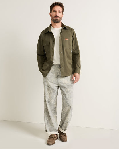 Shop Men's Versatile Long-Sleeve Coton Twill Work Shirt - Pendleton Smart Buy