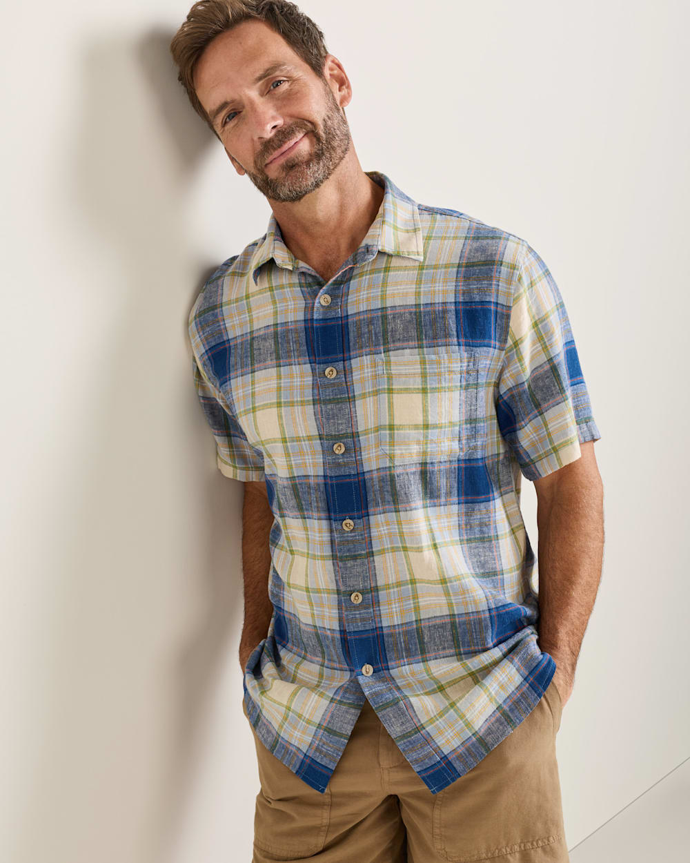 Shop Men's Stylish Plaid Linen Shirt - Pendleton Trusted