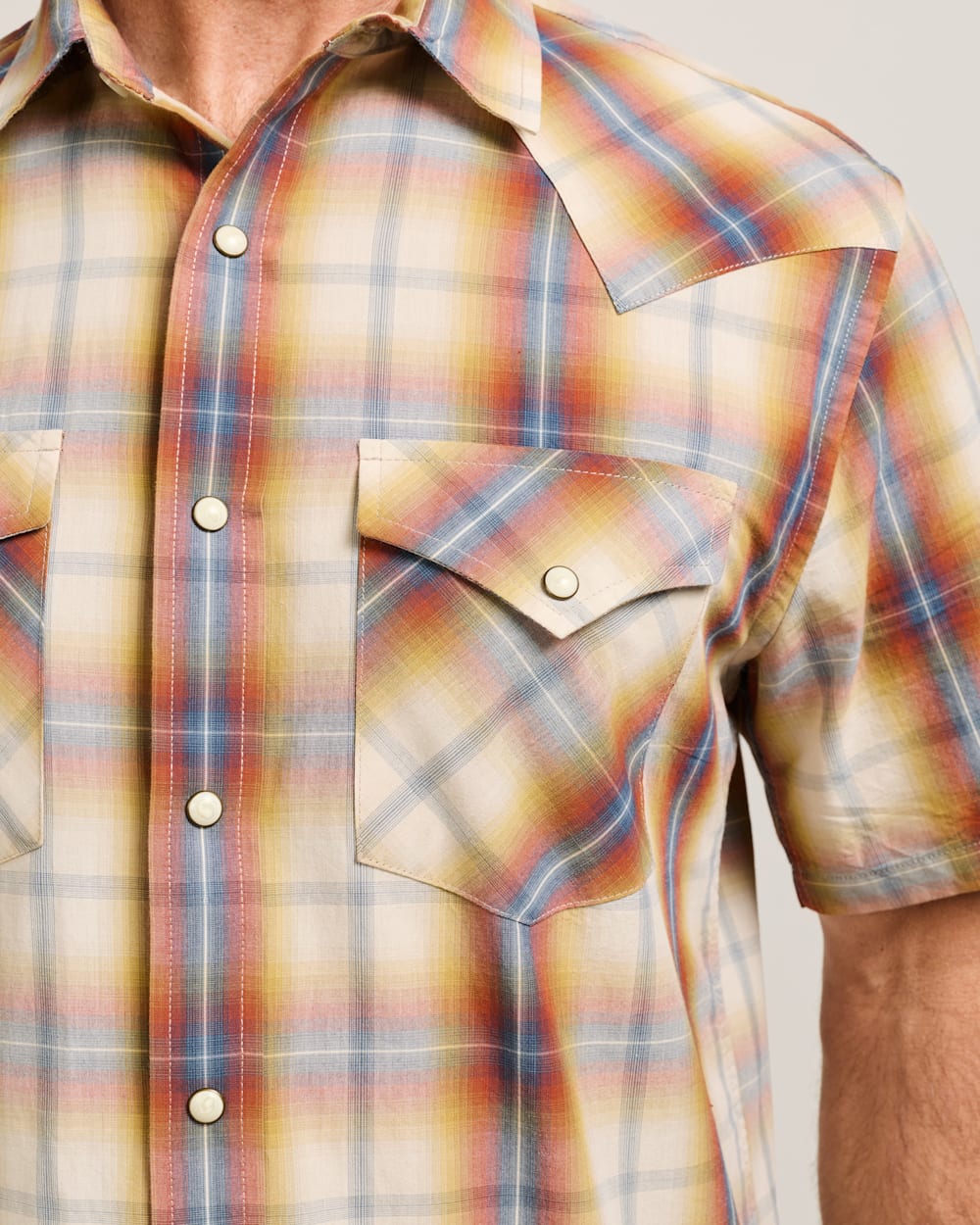 Men's Short-Sleeve Plaid Frontier Shirt - Pendleton Sale
