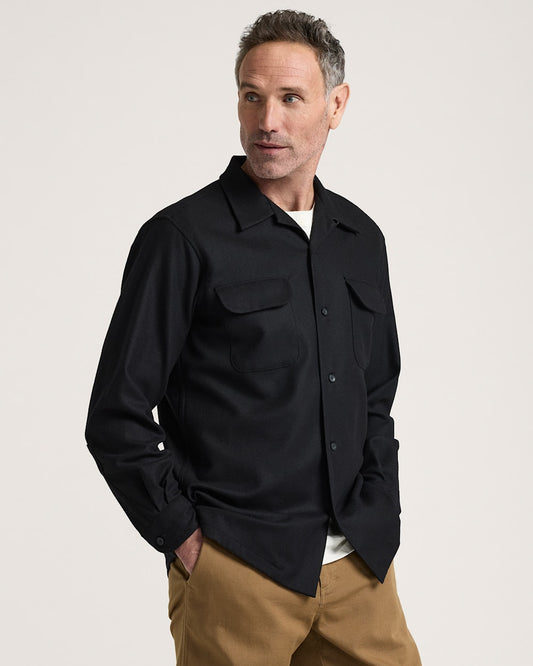 Shop Men's Solid Wool Board Shirt for Timeless Look - Pendleton Latest