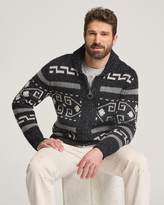 Shop Men's Westerley Donegal Lambswool Cardigan in Sweaters - Pendleton Everyday