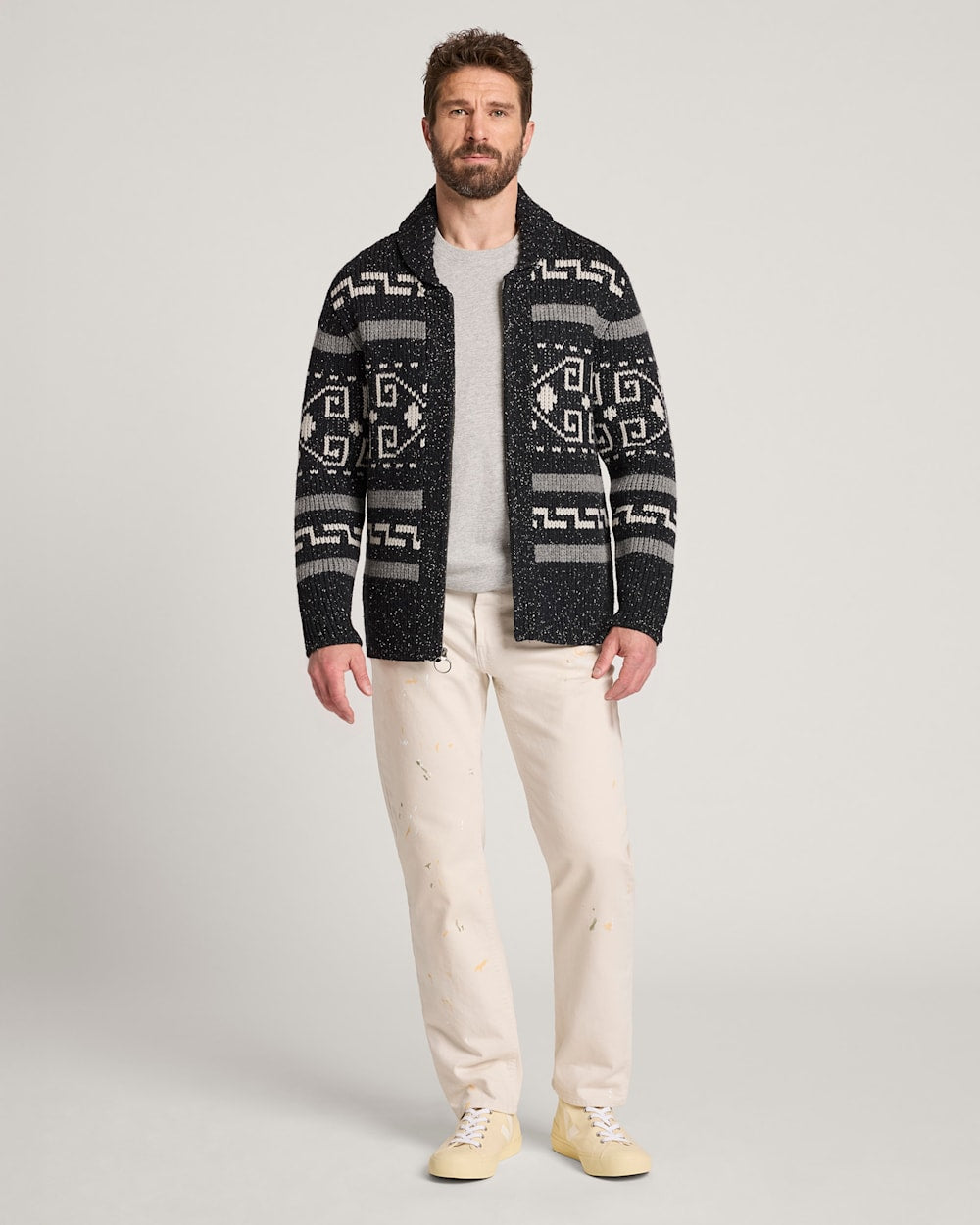 Shop Men's Westerley Donegal Lambswool Cardigan in Sweaters - Pendleton Everyday