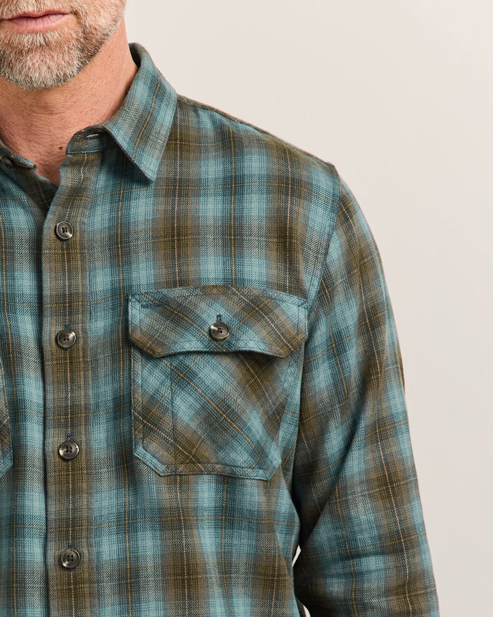 Men's Plaid Burnside Cotton Flannel Shirt - Pendleton Great Value