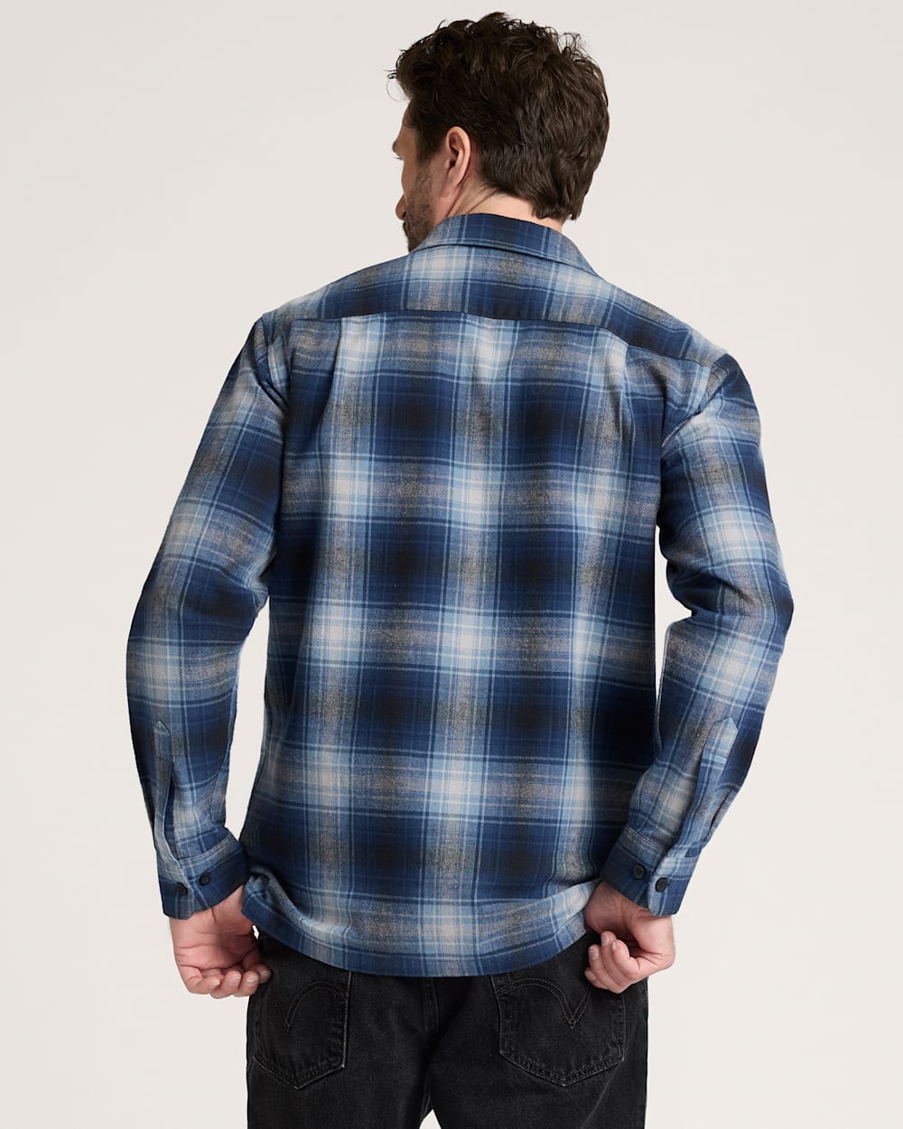 Buy Men's Long Sleeve Plaid Cotton Board Shirt Tops - Pendleton Special Offer