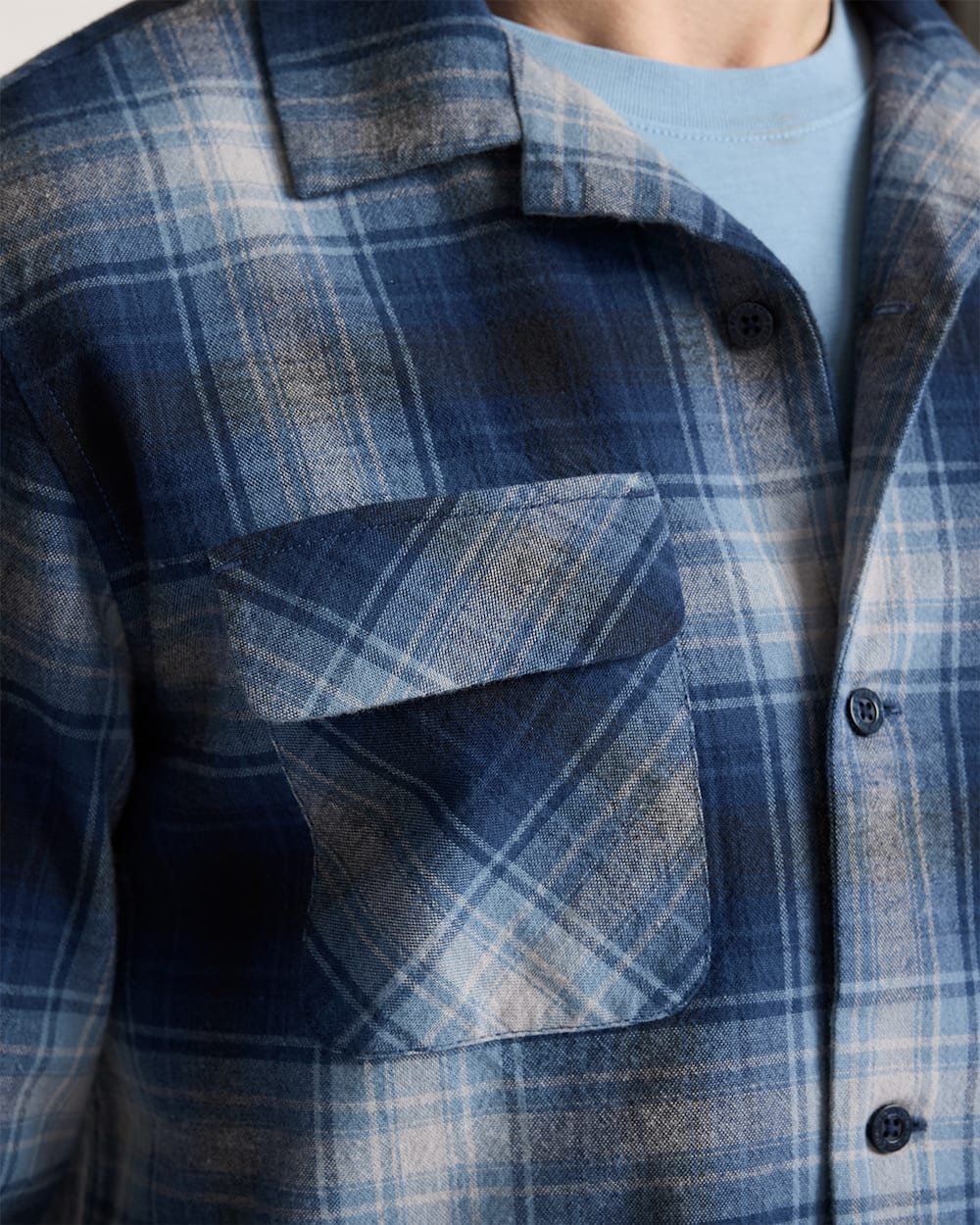 Buy Men's Long Sleeve Plaid Cotton Board Shirt Tops - Pendleton Special Offer