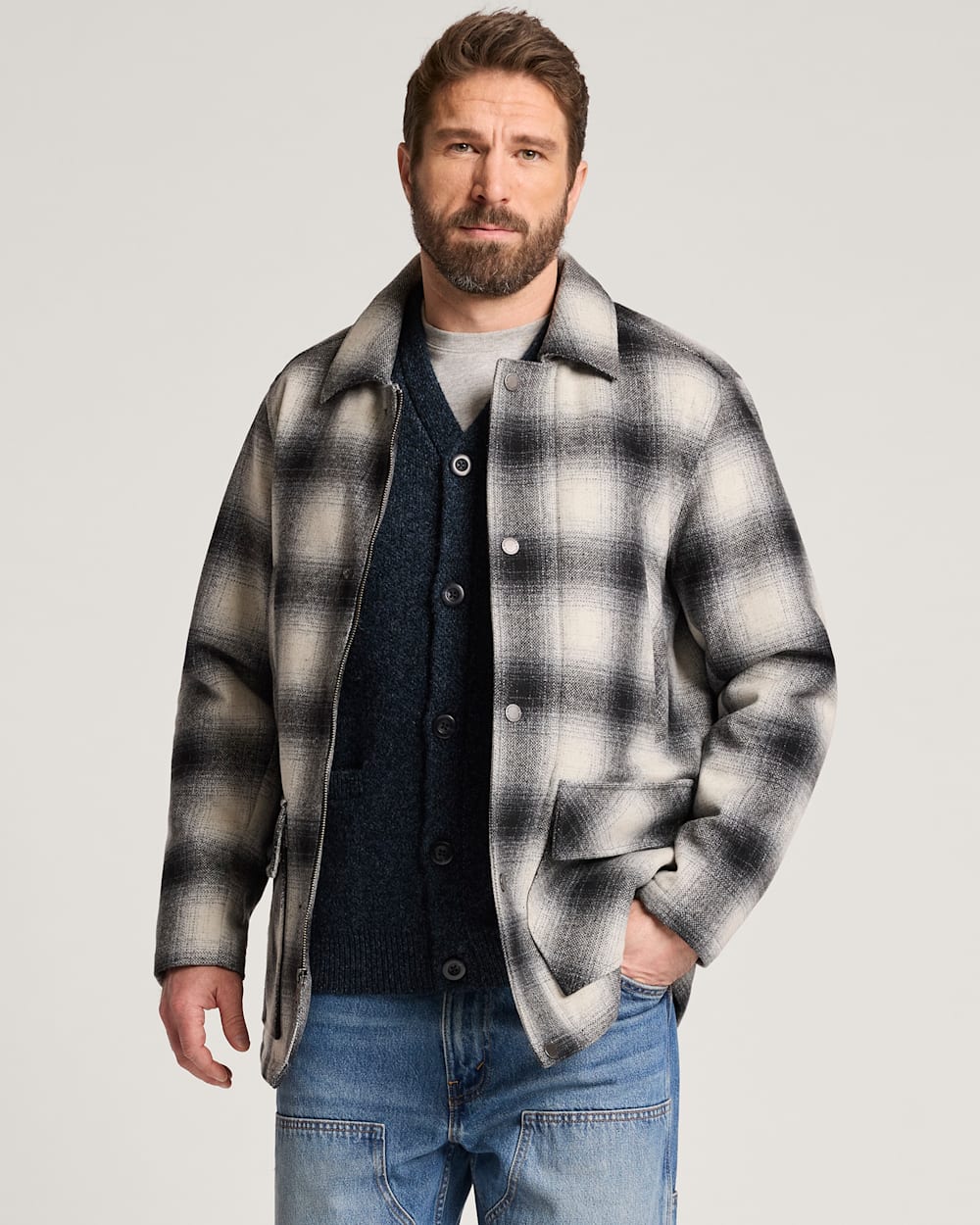Shop Men's Bozeman Wool Field Coat in Jackets & Coats - Pendleton Best Seller