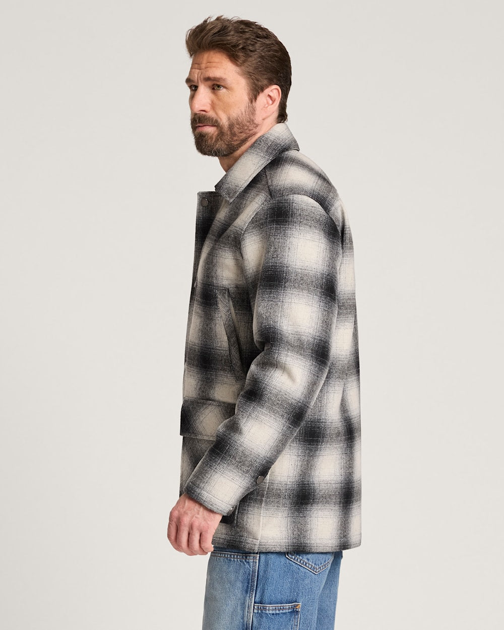 Shop Men's Bozeman Wool Field Coat in Jackets & Coats - Pendleton Best Seller
