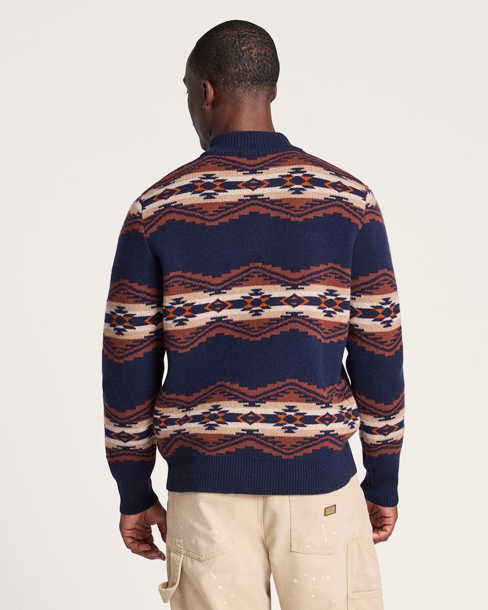 Shop Men's Tumalo Ridge Lambswool Quarter-Zip Sweater in Sweaters - Pendleton Value