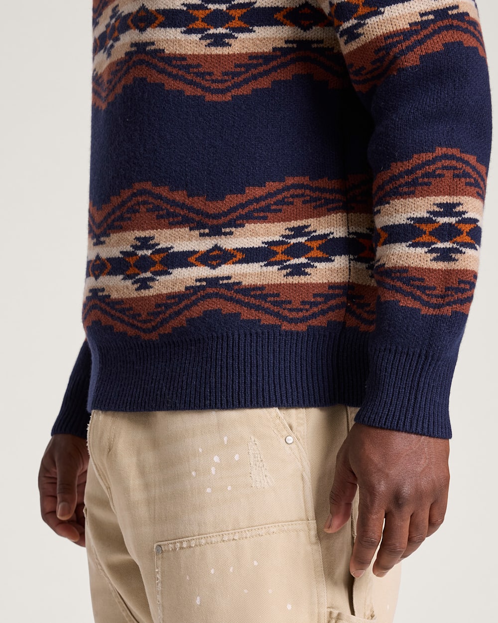 Shop Men's Tumalo Ridge Lambswool Quarter-Zip Sweater in Sweaters - Pendleton Value