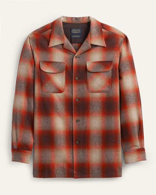 Shop Men's Plaid Wool Board Shirt: Stylish Comfort - Pendleton Premium