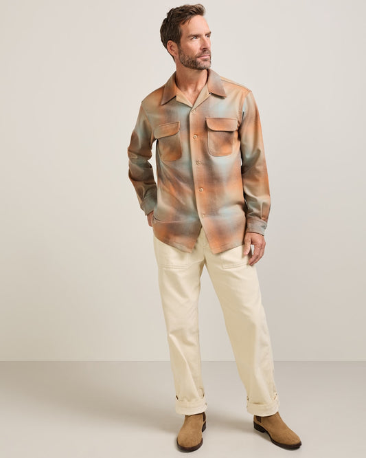 Shop Men's Plaid Wool Board Shirt: Stylish Comfort - Pendleton New