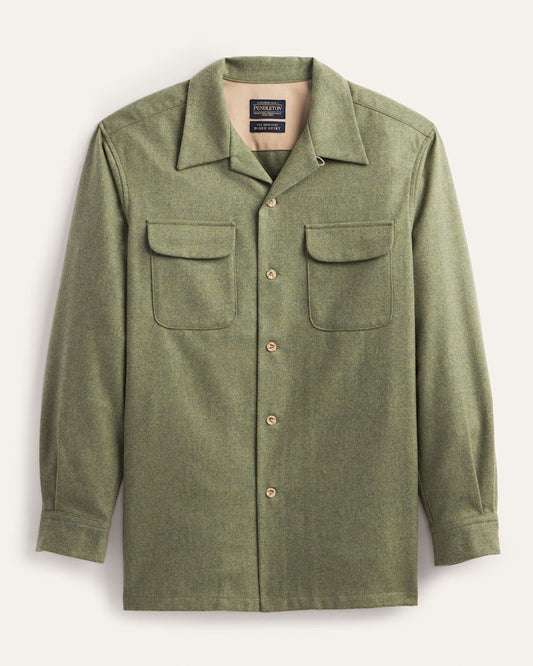 Shop Men's Solid Wool Board Shirt for Timeless Look - Pendleton Discount