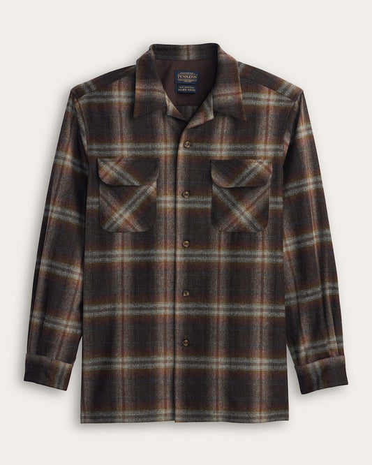 Shop Men's Plaid Wool Board Shirt: Stylish Comfort - Pendleton Latest