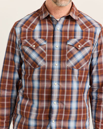 Men's Plaid Canyon Cotton Shirt - Pendleton Top Pick