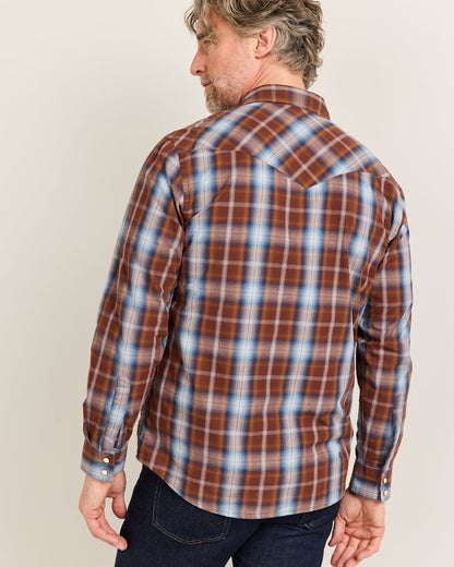 Men's Plaid Canyon Cotton Shirt - Pendleton Top Pick