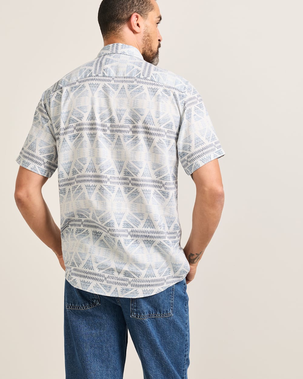Men's Short-Sleeve Shoreline Linen Shirt - Pendleton Everyday