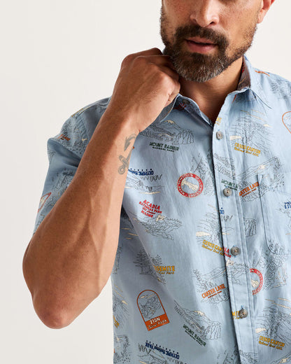 Shop Men's Short-Sleeve National Park Shoreline Shirt - Pendleton Recommended