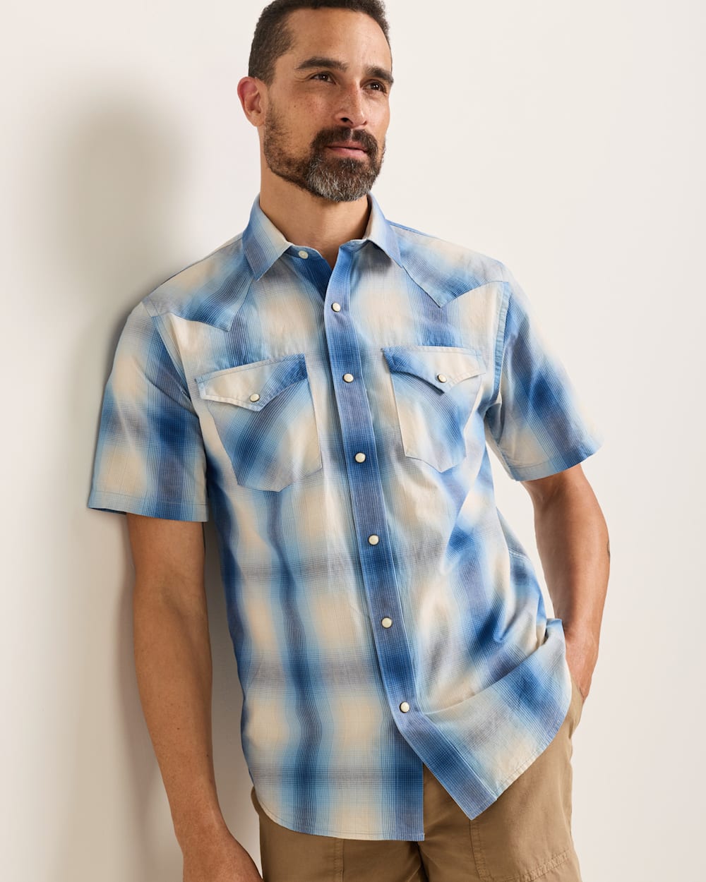 Men's Short-Sleeve Plaid Frontier Shirt - Pendleton Best Seller