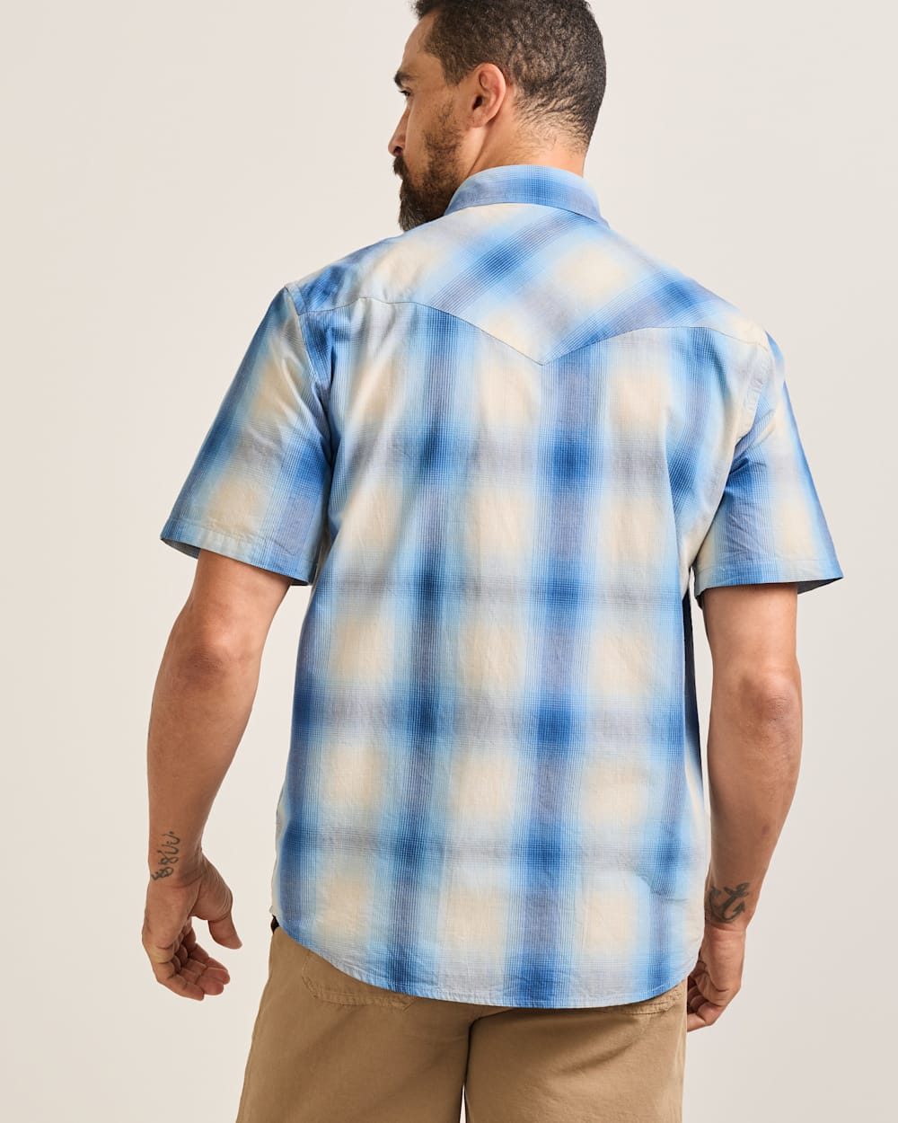 Men's Short-Sleeve Plaid Frontier Shirt - Pendleton Best Seller