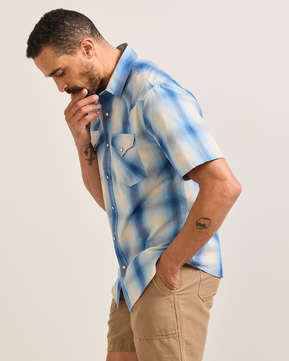 Men's Short-Sleeve Plaid Frontier Shirt - Pendleton Best Seller