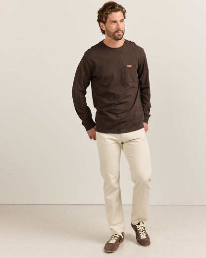 Men's Long-Sleeve Deschutes Pocket Tee - Pendleton Signature