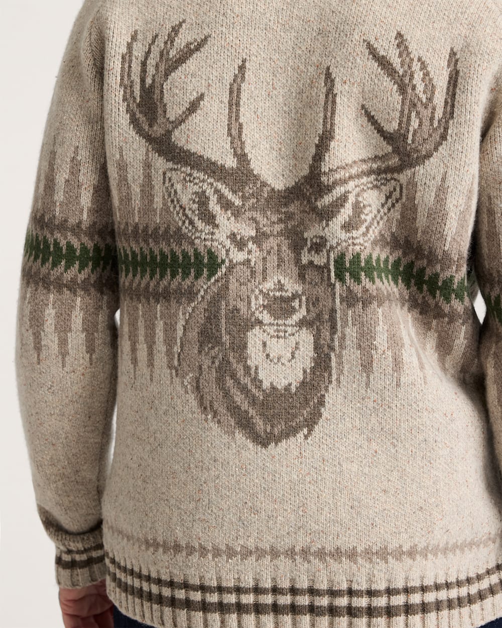 Buy Men's Sawtooth Buck Lambswool Zip Cardigan Sweater - Pendleton Hot Sale
