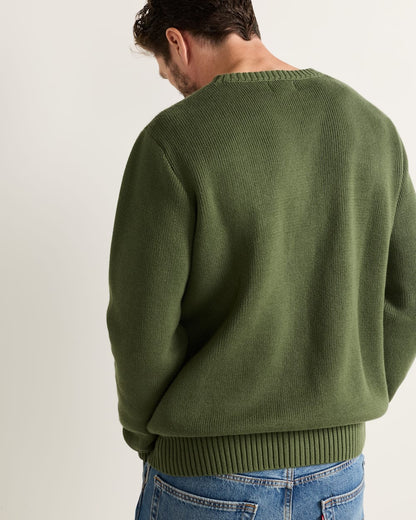 Shop Men's Lake Scene Cotton Pullover Long-Sleeve Sweater - Pendleton Best Seller