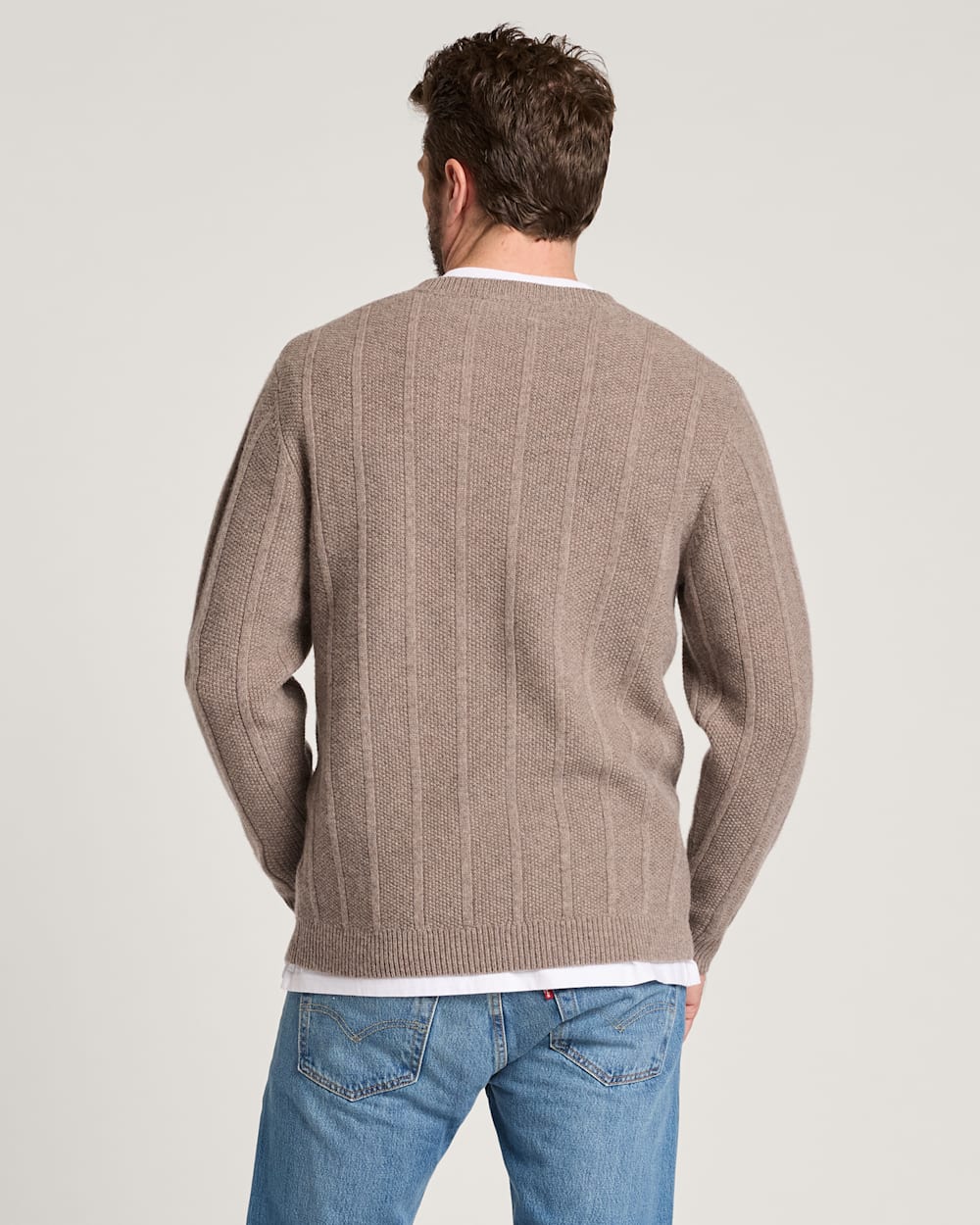 Shop Men's Mixed Stitch Merino V-Neck in Sweaters - Pendleton Deals