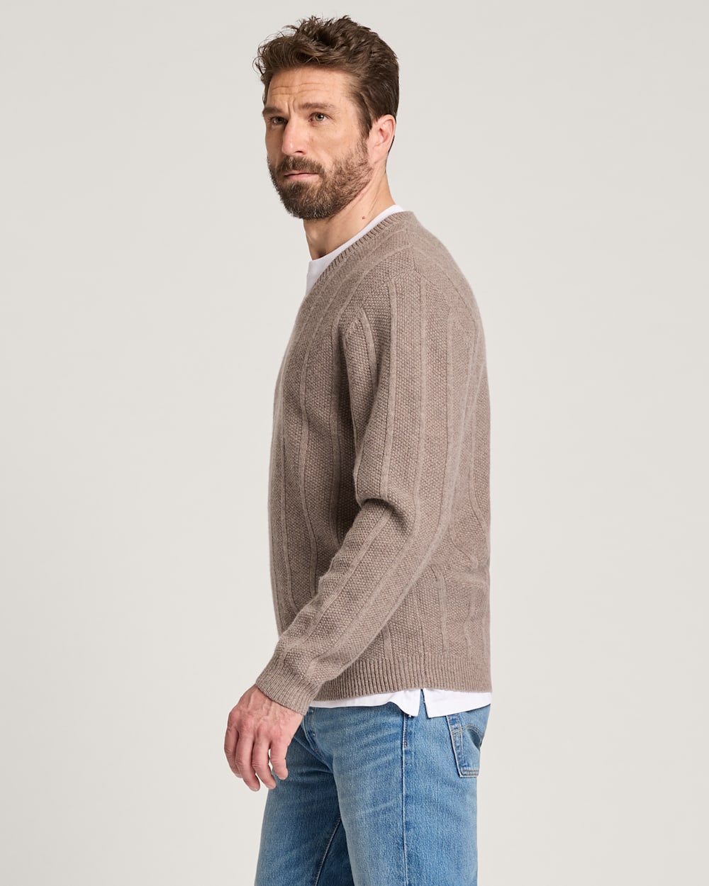 Shop Men's Mixed Stitch Merino V-Neck in Sweaters - Pendleton Deals