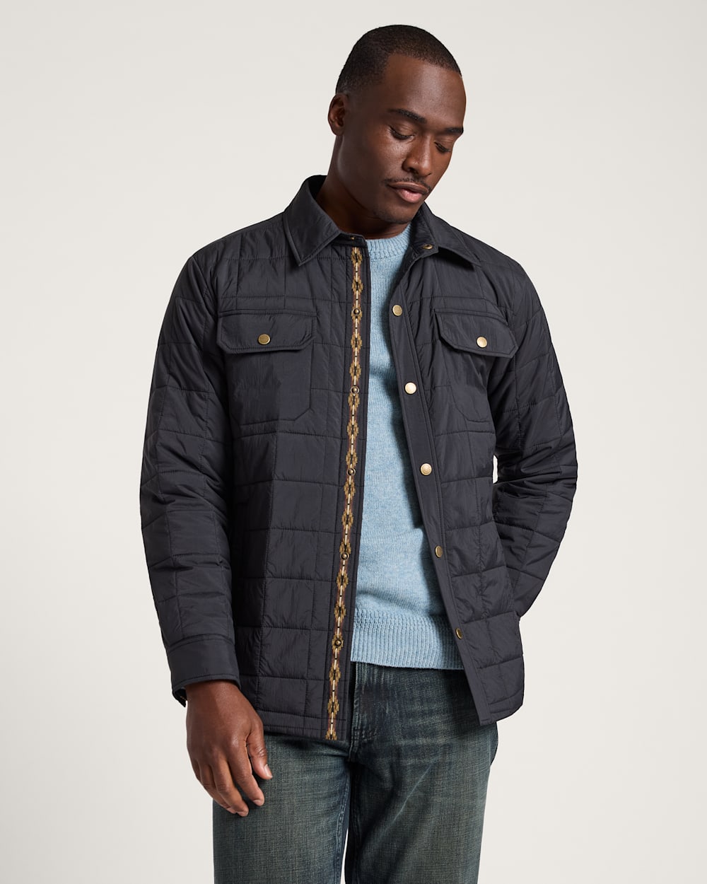Shop Men's Arroyo Quilted Shirt Jacket in Outerwear - Pendleton Signature