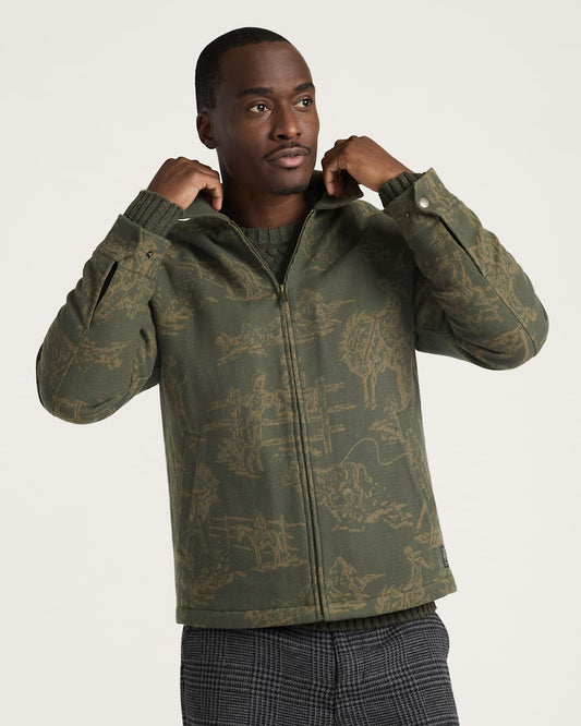 Shop Men's Wild Landscape Work Jacket in Outerwear - Pendleton Essential
