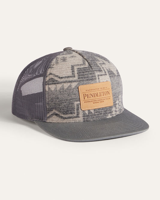 Harding Wool Five Panel Trucker Hat - Pendleton Top Pick