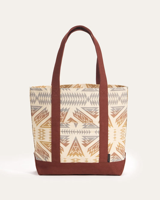 Shop Durable Astoria Cotton Canvas Medium Tote Bag - Pendleton Classic