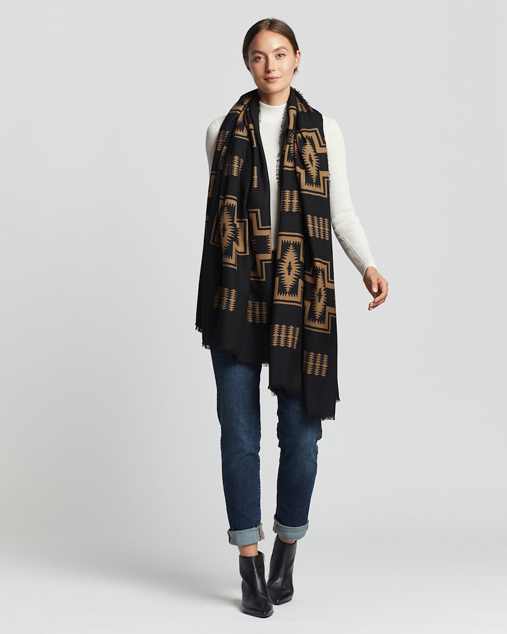 Shop Luxurious Harding Featherweight Wool Scarf - Pendleton Classic