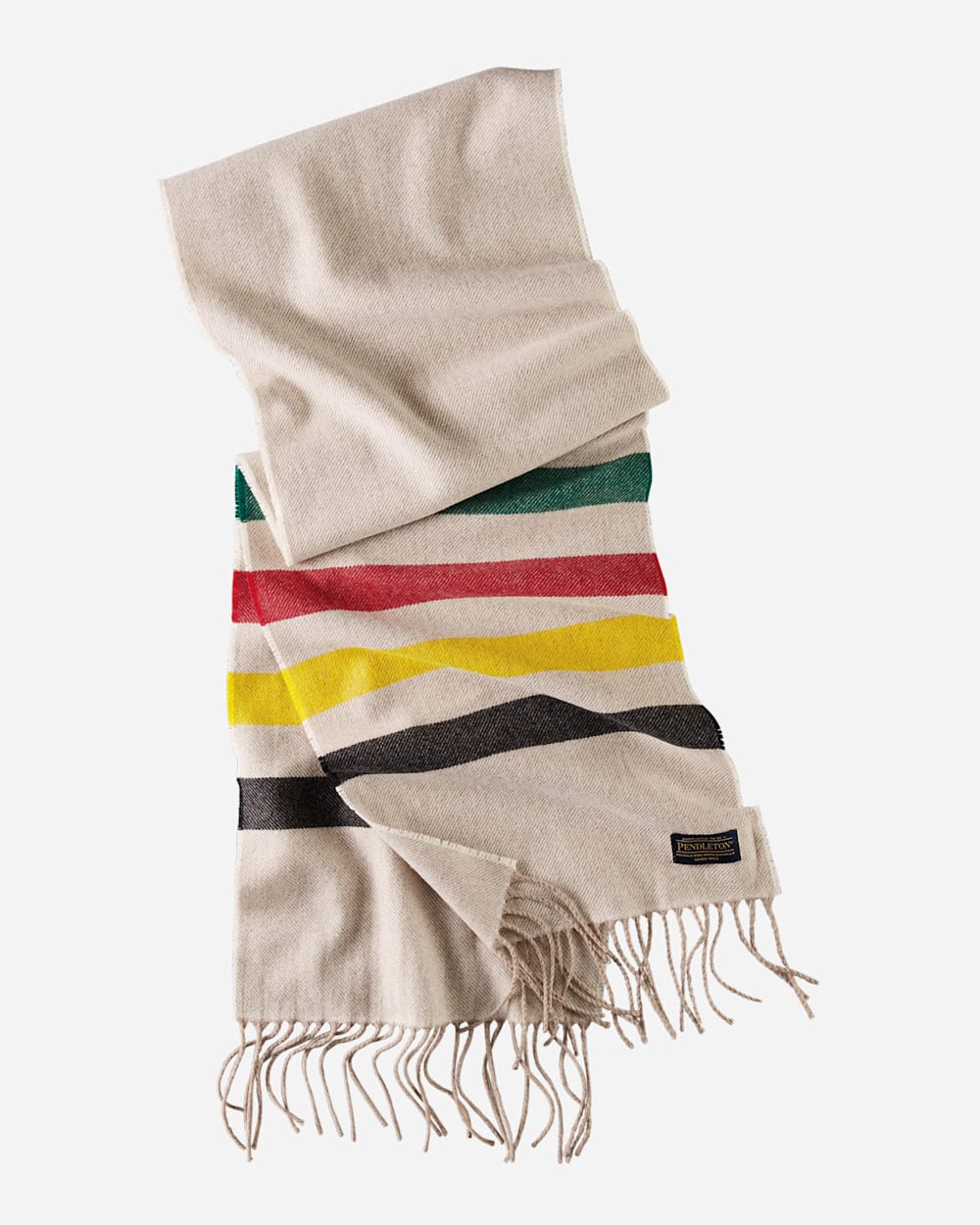Luxurious Wool Glacier Stripe Scarf for Cold-Weather - Pendleton Popular