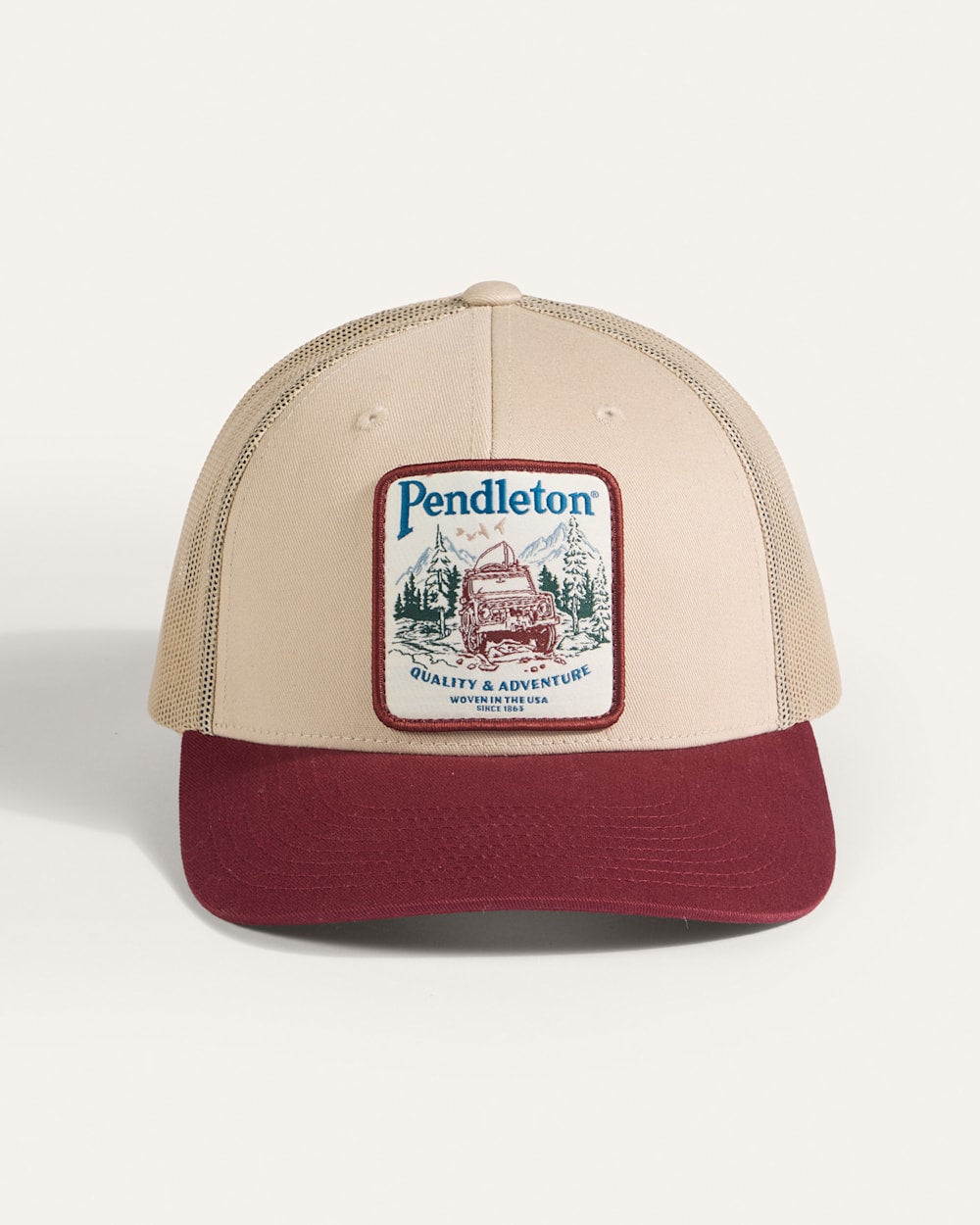 Adventure Logo Five Panel Trucker Hat - Pendleton Smart Buy