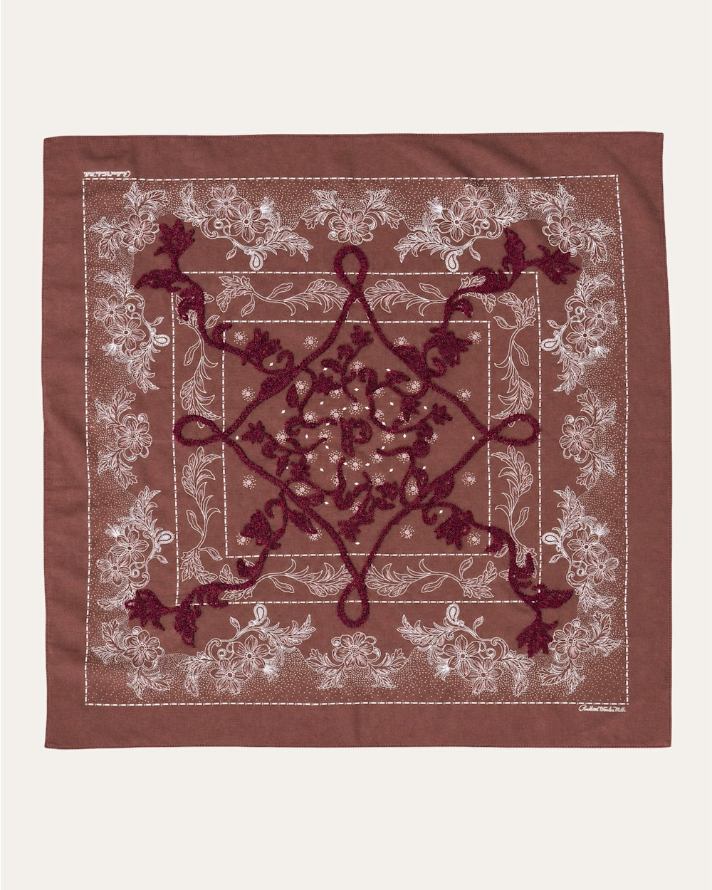 Embroidered Bandana Scarf - Pendleton Popular