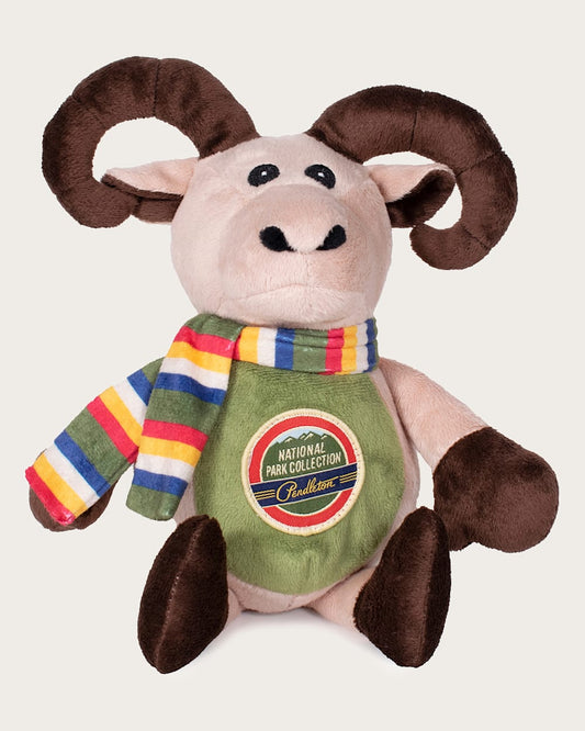 Buy National Park Pet Pal Long Horn Sheep Durable Plush Toy - Pendleton Essential