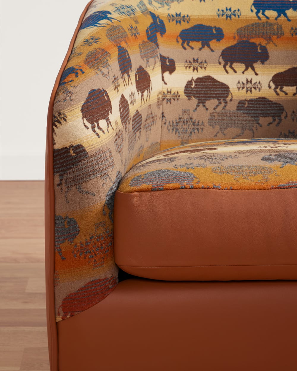 Shop Prairie Rush Hour Barrel Chair for Classic Comfort - Pendleton Customer Favorite