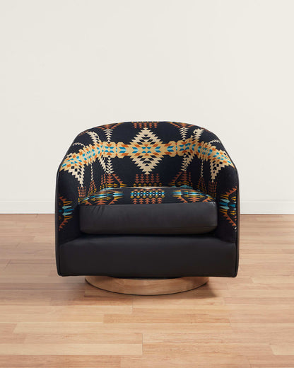 Shop Rancho Arroyo Barrel Chair for Elegant Accent - Pendleton Top Pick
