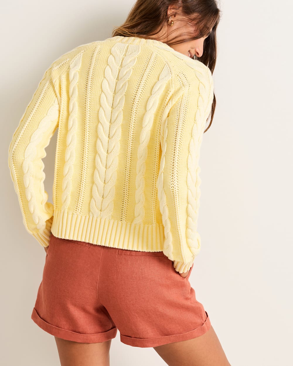 Shop Women Cable Knit Cotton Women's Pullover Sweater - Pendleton Customer Favorite