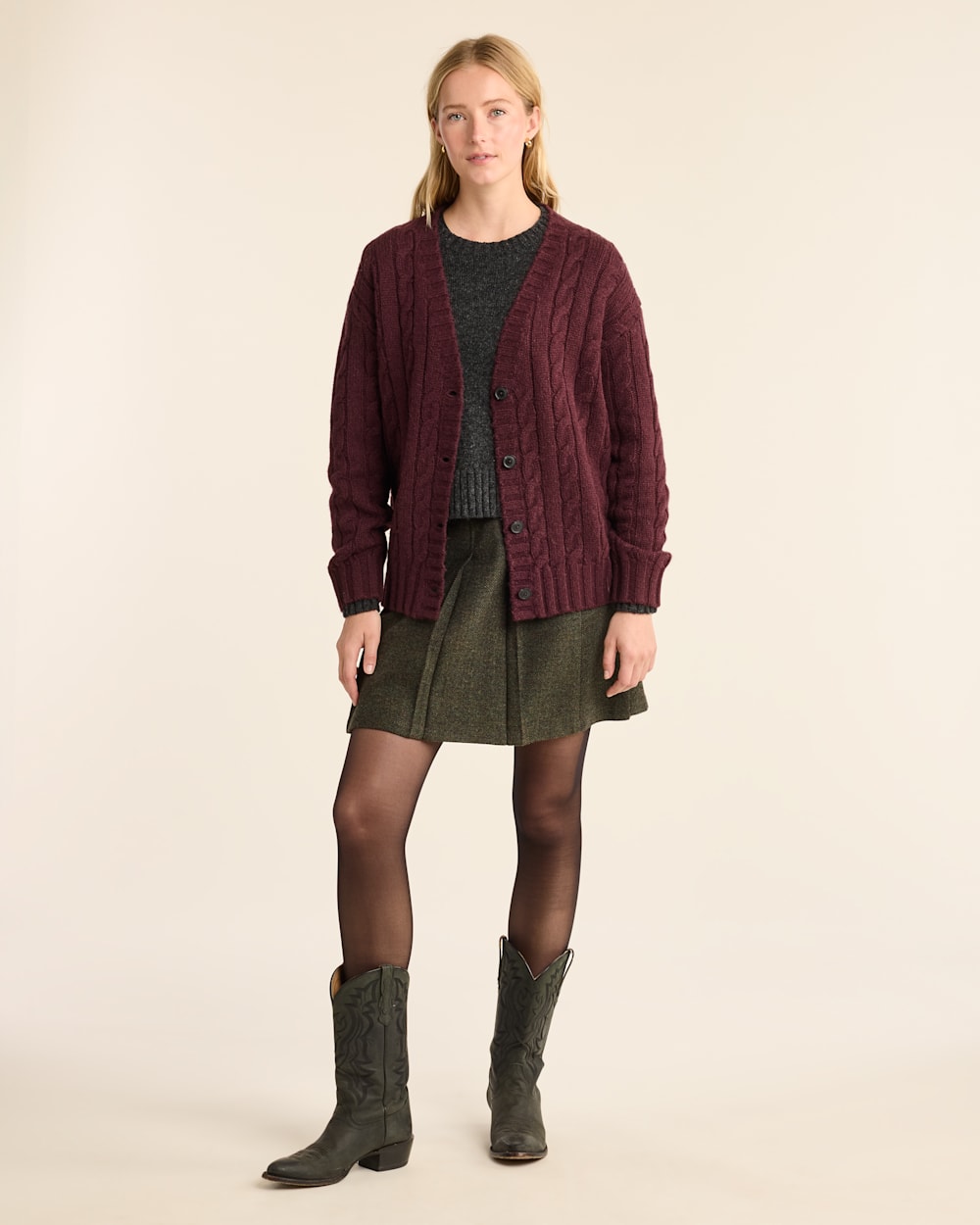 Shop Women's Shetland Collection Fisherman Cardigan - Pendleton Everyday