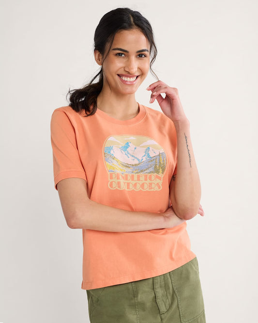 Shop Women's Retro Graphic Tee Soft and Stylish - Pendleton Featured