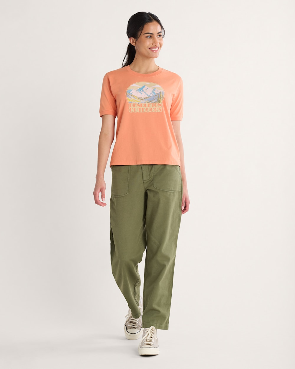 Shop Women's Retro Graphic Tee Soft and Stylish - Pendleton Featured