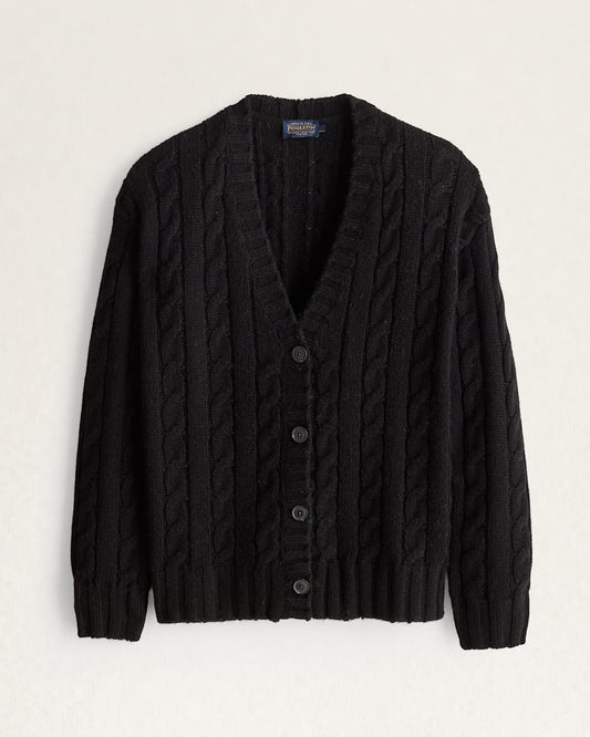 Shop Women's Shetland Collection Fisherman Cardigan - Pendleton Special Offer